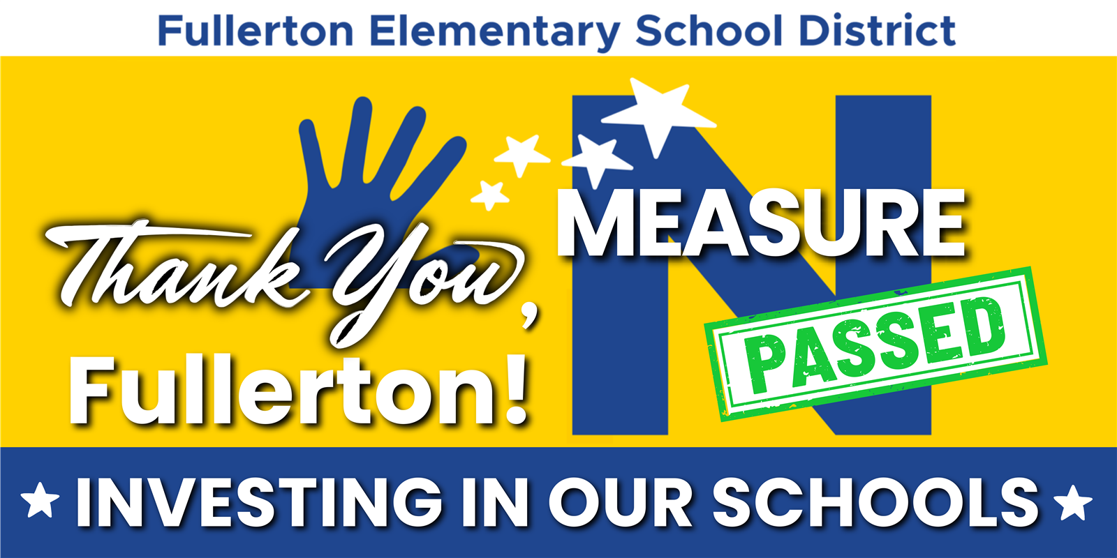 Measure N Thank You Banner